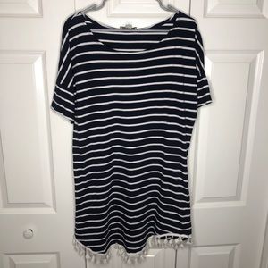 Nautical Summer Shift Dress